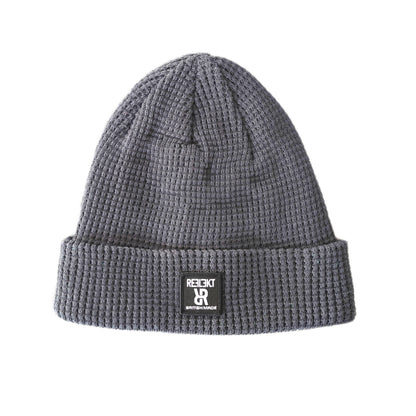 Waffle Beanie - Charcoal