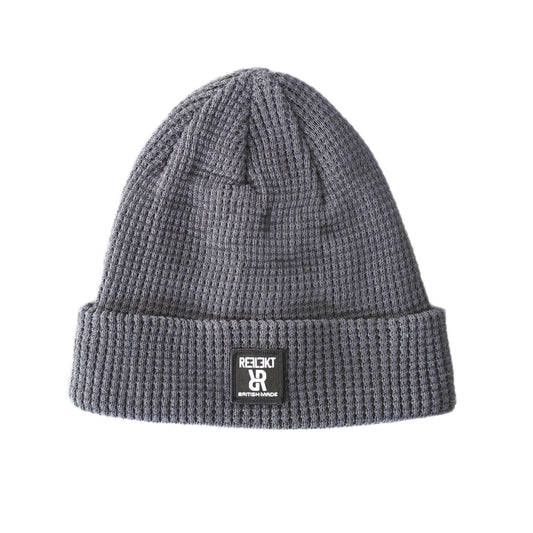 Waffle Beanie - Charcoal
