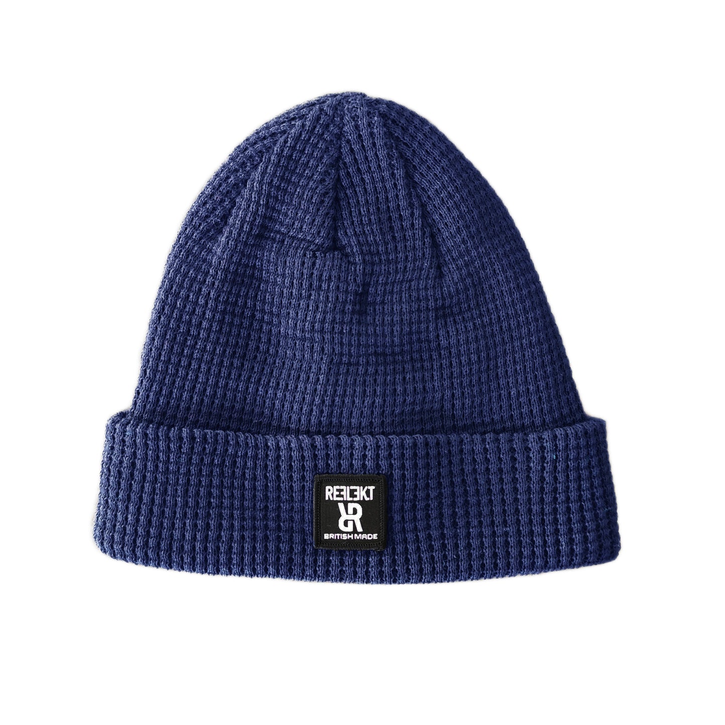 Waffle Beanie - Navy
