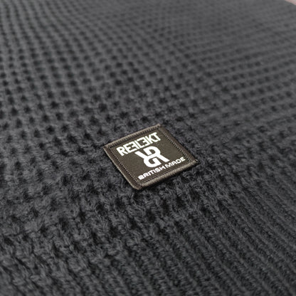 Waffle Scarf - Black